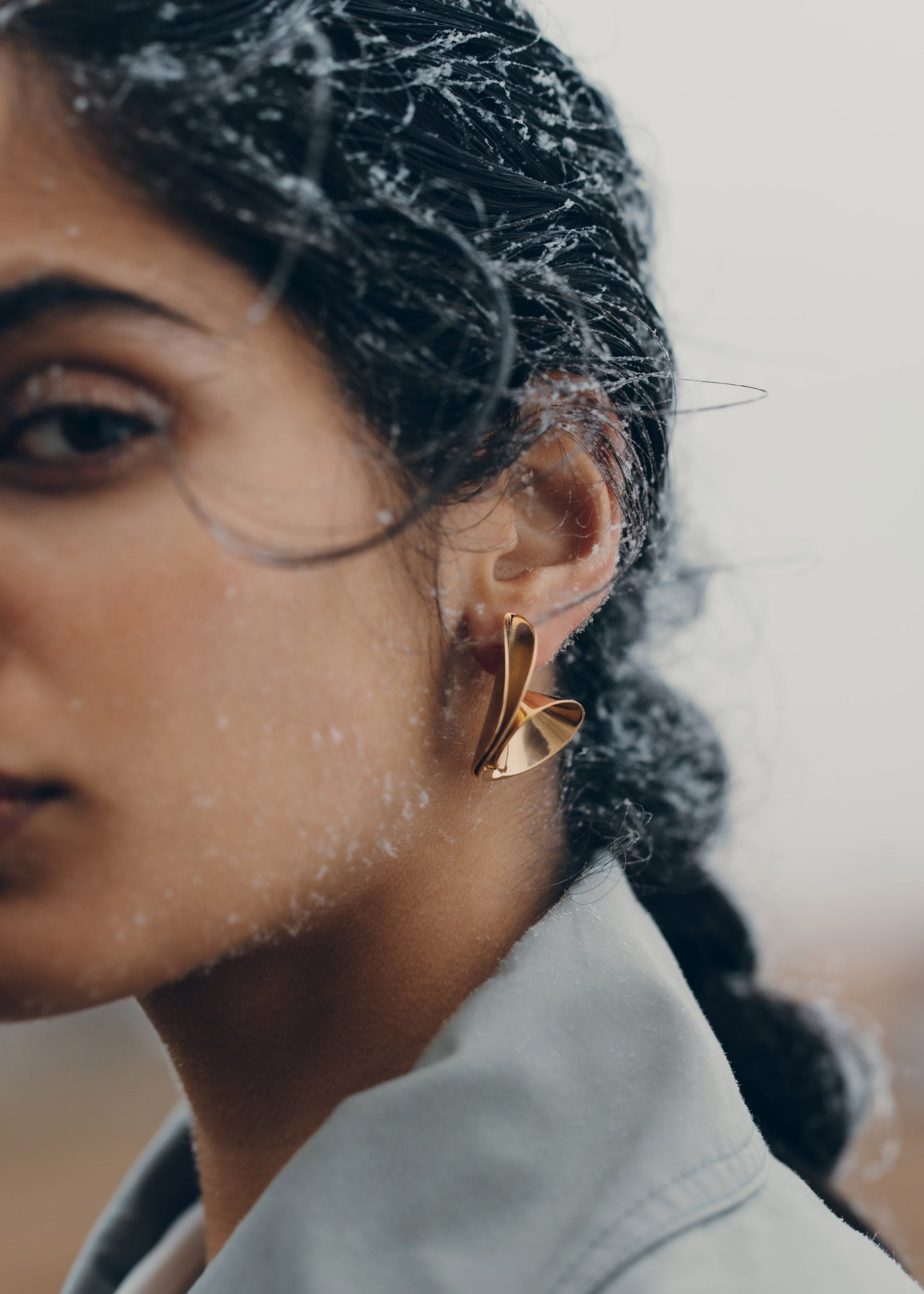 Orecchini Éole​ - placcata oro 24 carati