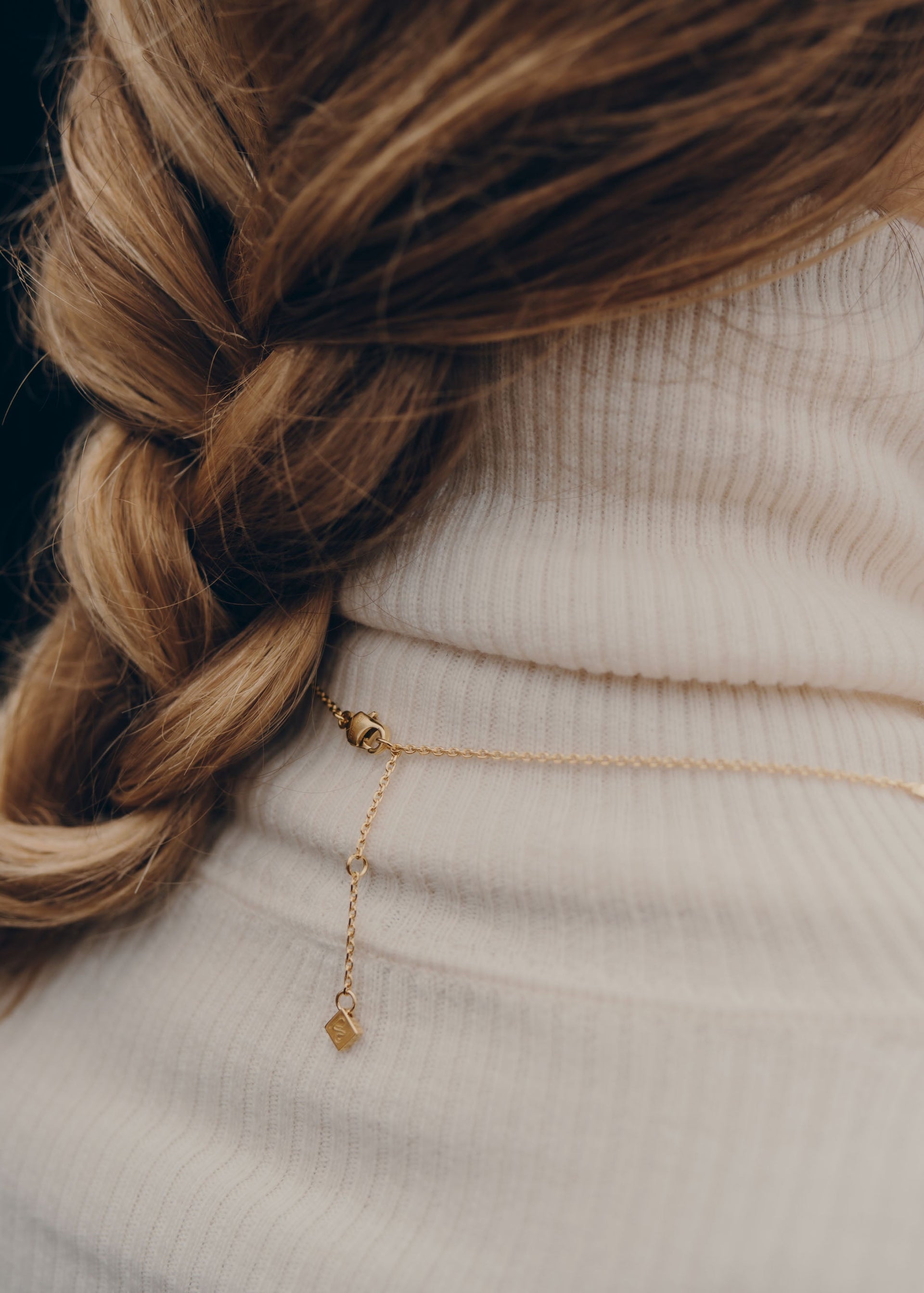 Catena doppia Eroz - placcata oro 24 carati