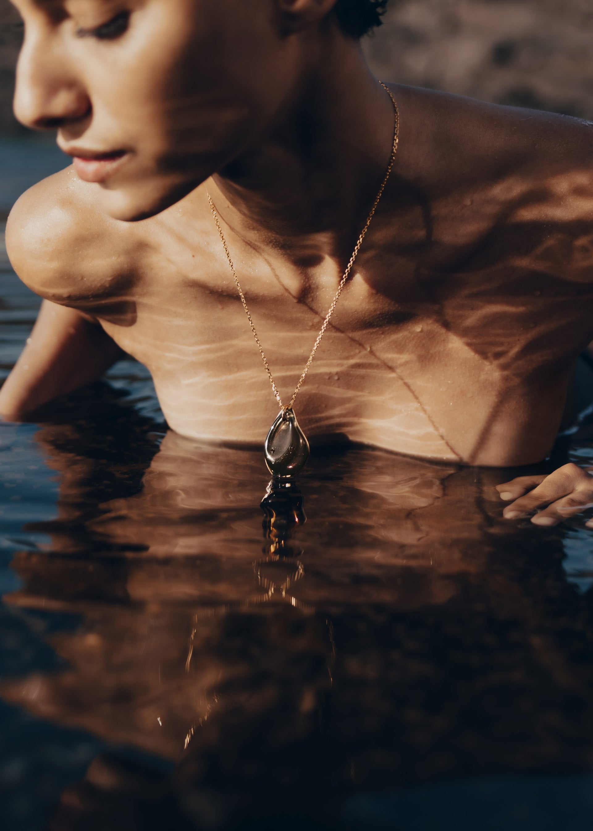 Pendente Naé - Vetro fumé