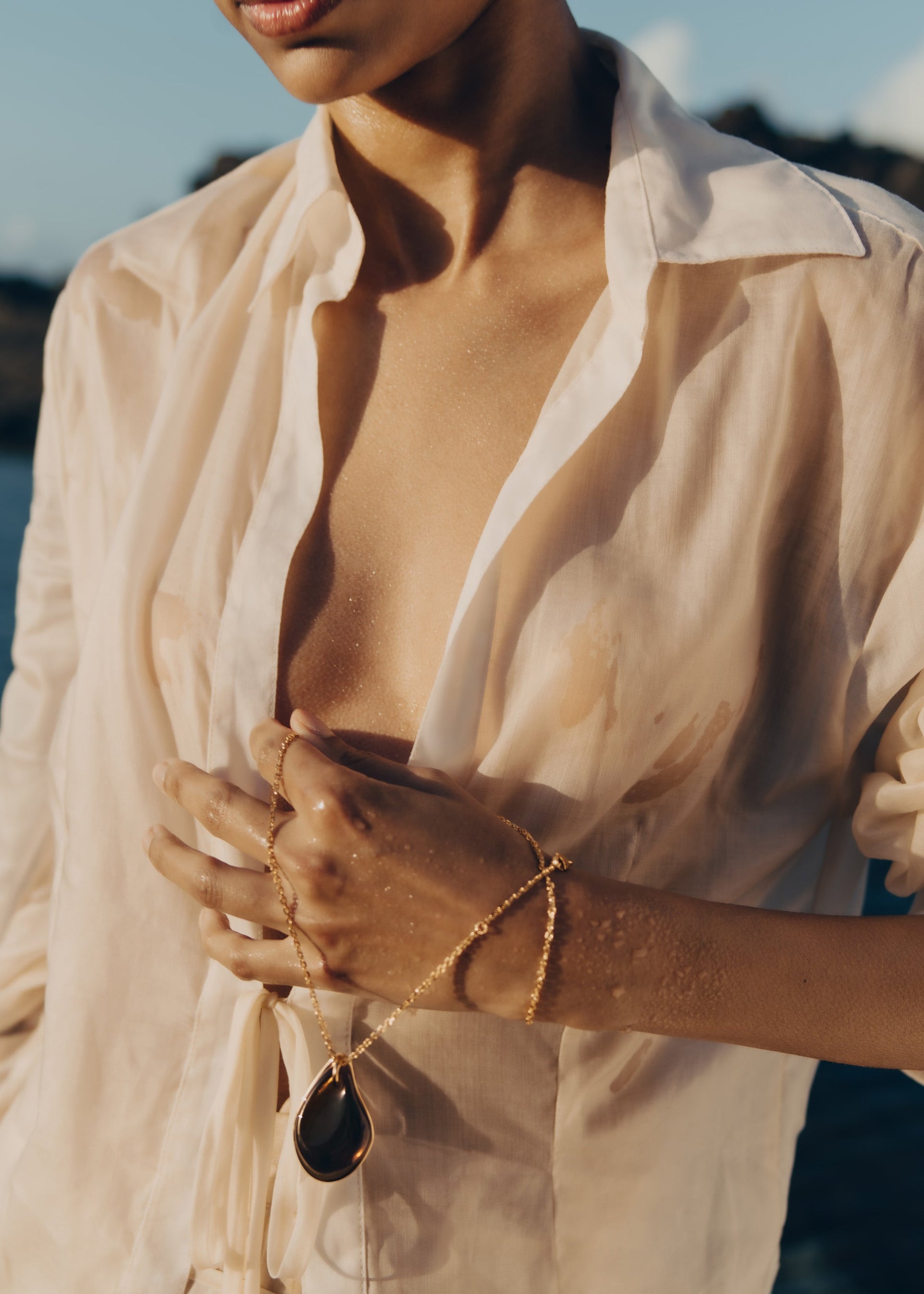 Pendente Naé - Vetro fumé