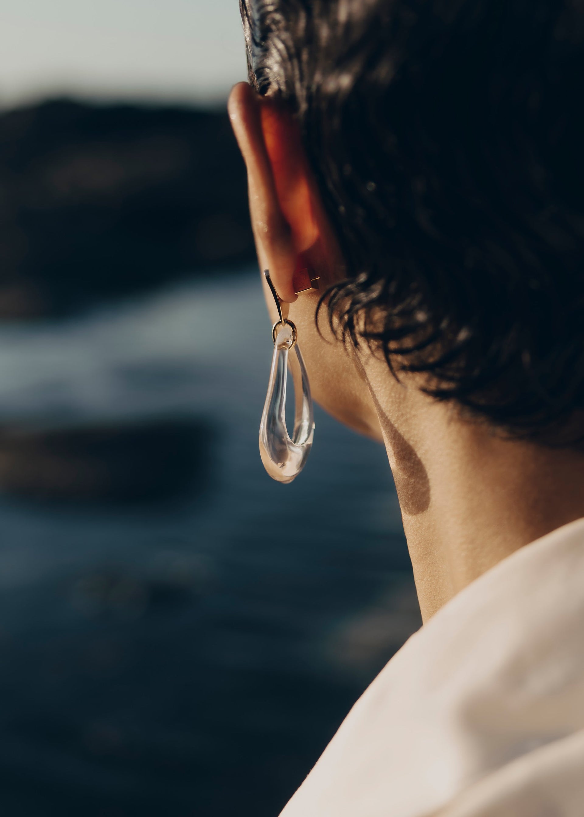 Orecchini pendenti Naé - Vetro