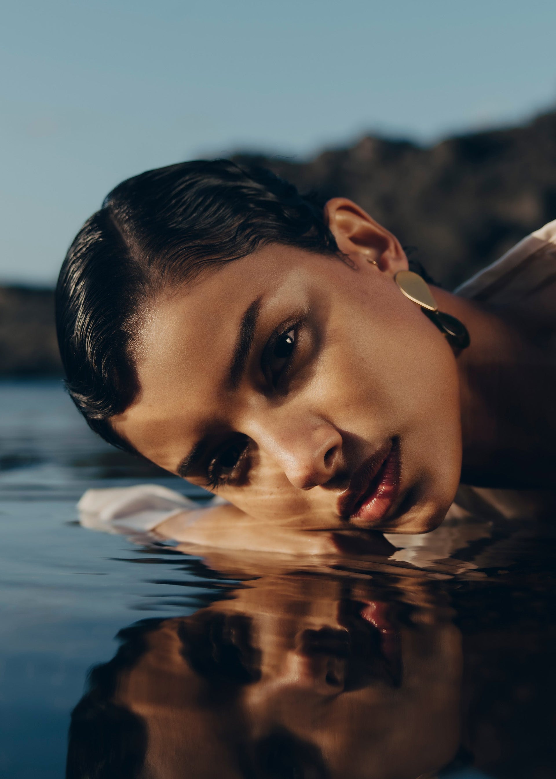 Orecchini Naé - Vetro fumé