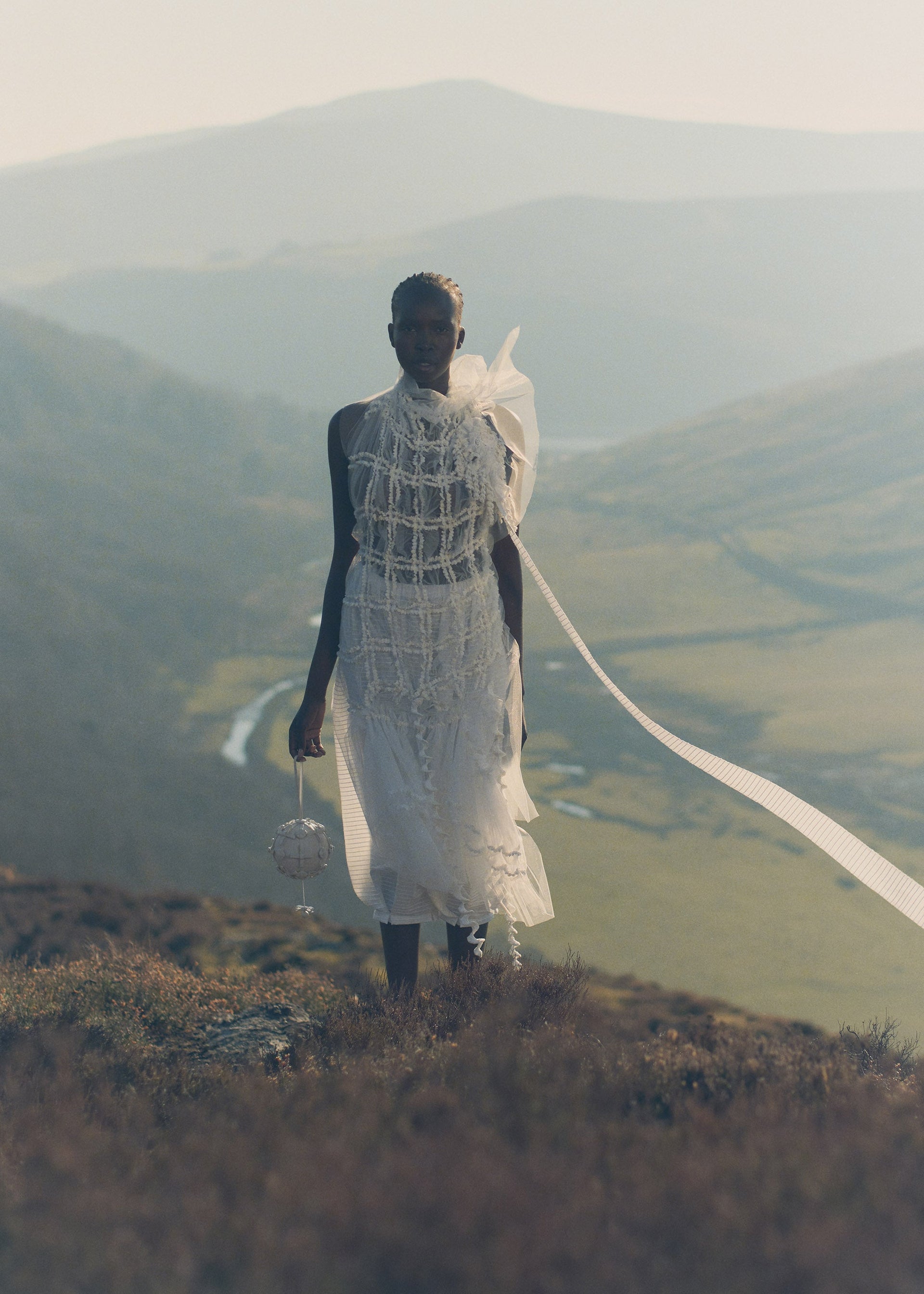 Button Bow Sphere - Porcellana