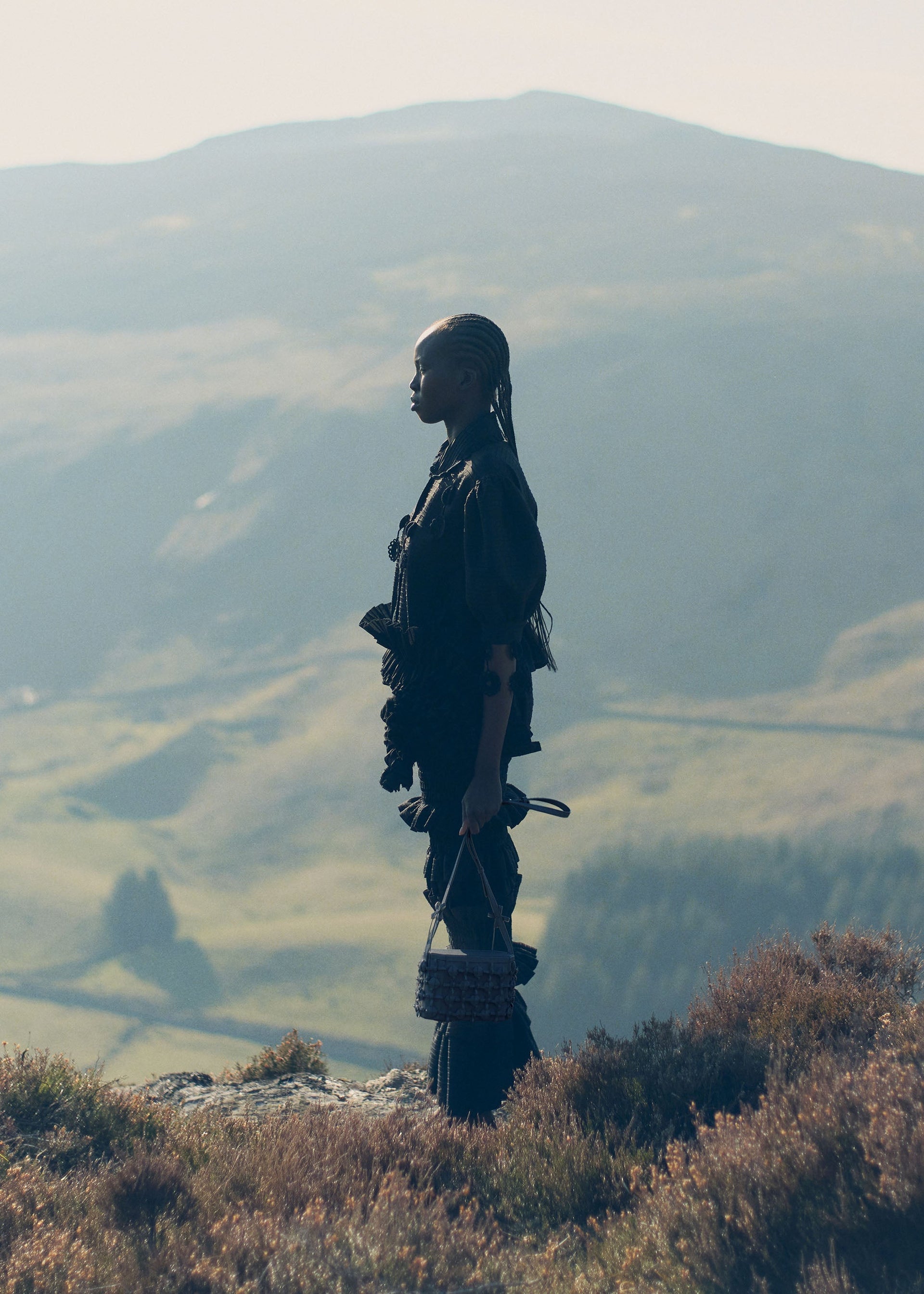 Button Bow Box - Inchiostro