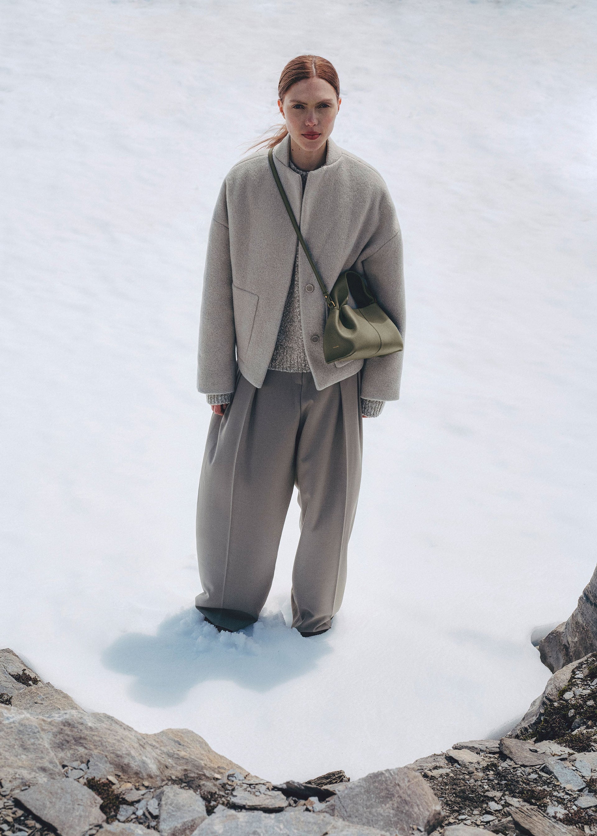 Numéro Neuf Mini - Verde scuro Granulata