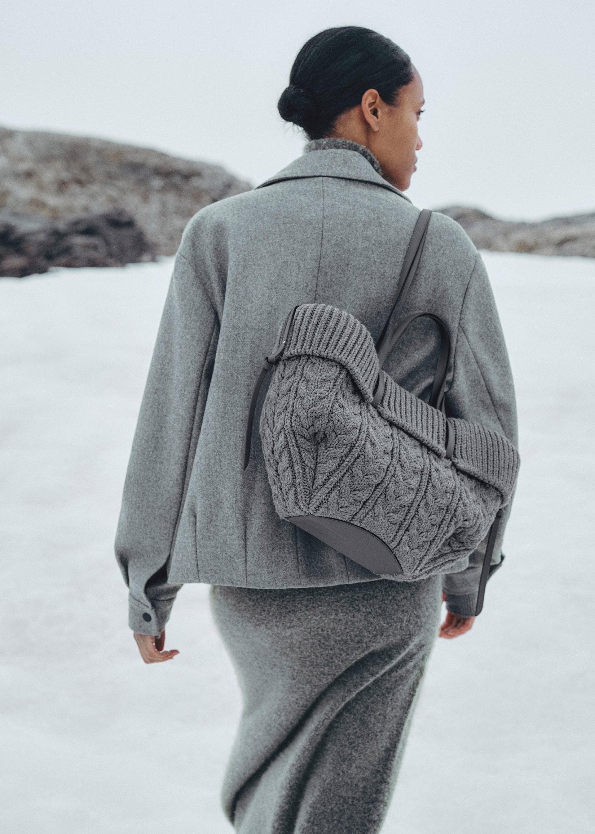 Cyme Mini - Ciottolo Merino 