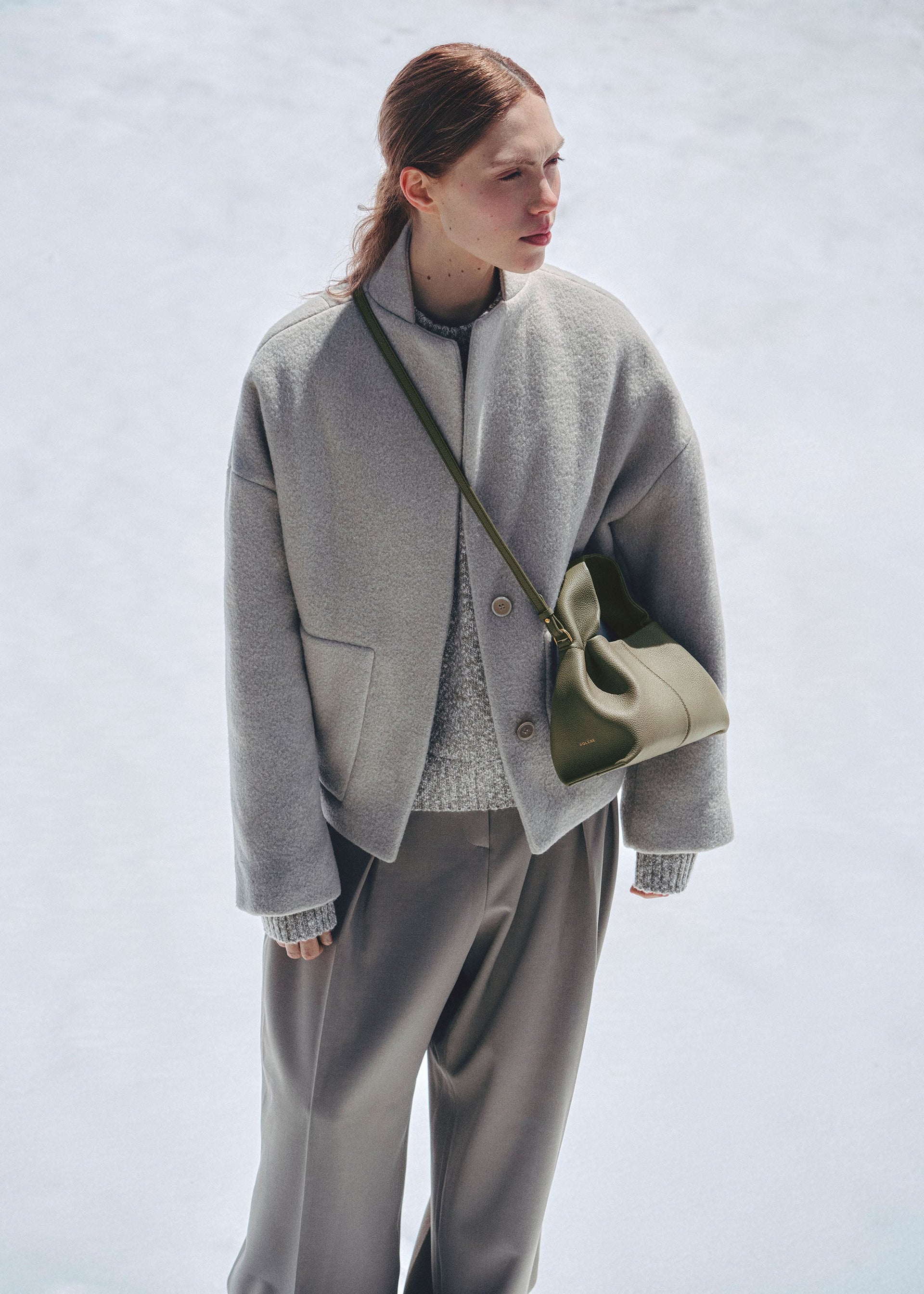 Numéro Neuf Mini - Verde scuro Granulata