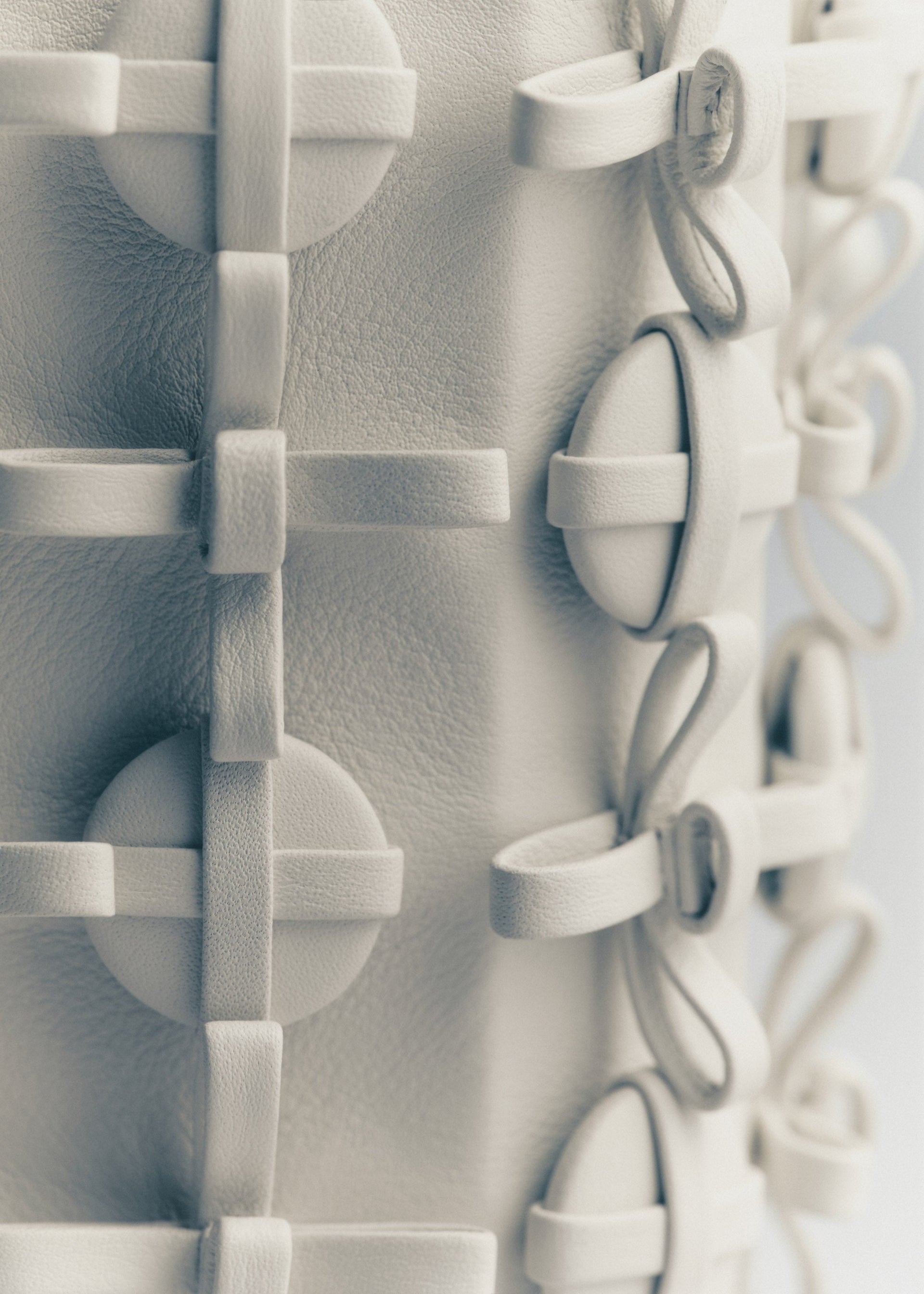 Button Bow Box - Porcellana