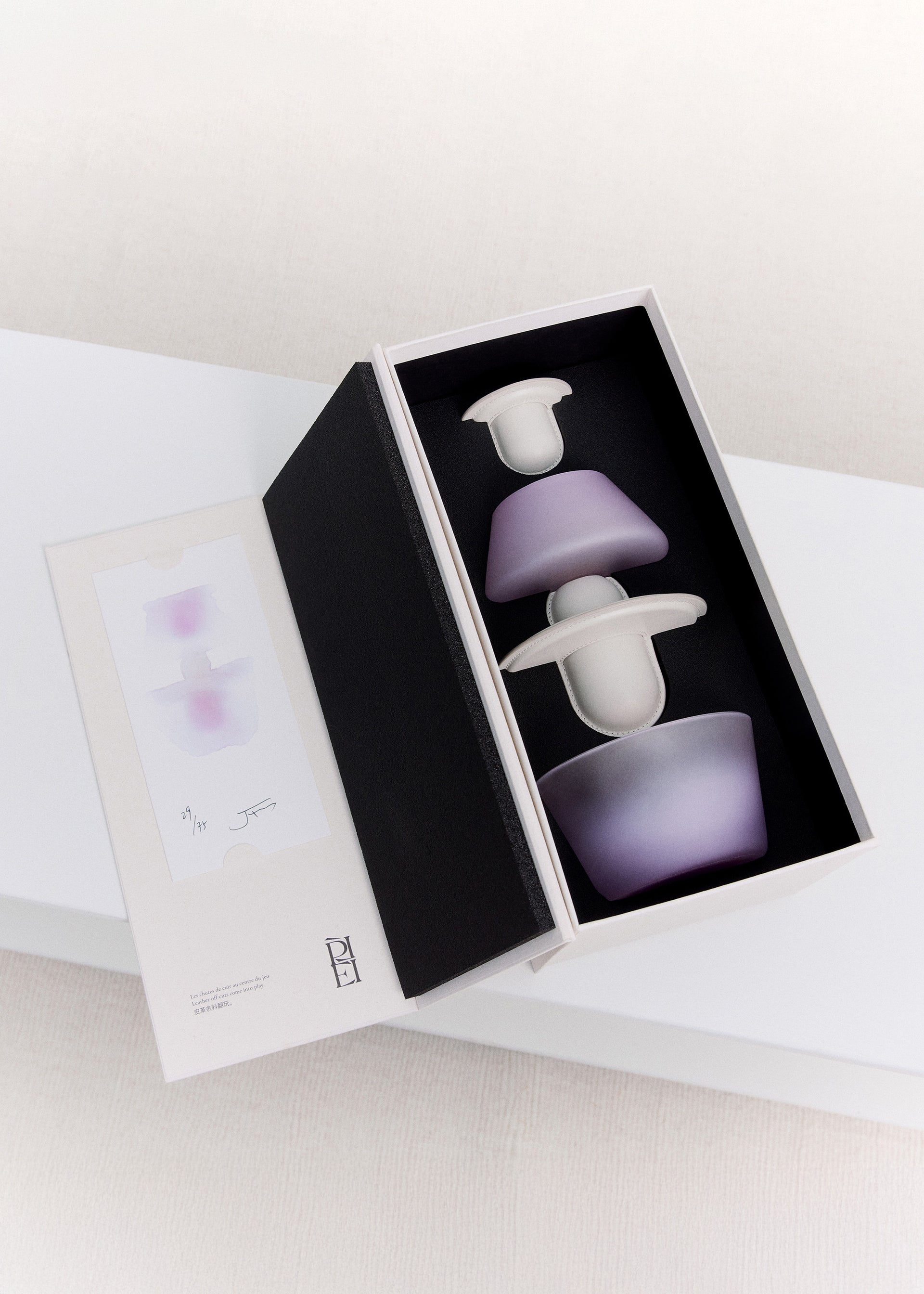 Uzlo Sculpture - Lavanda satinata