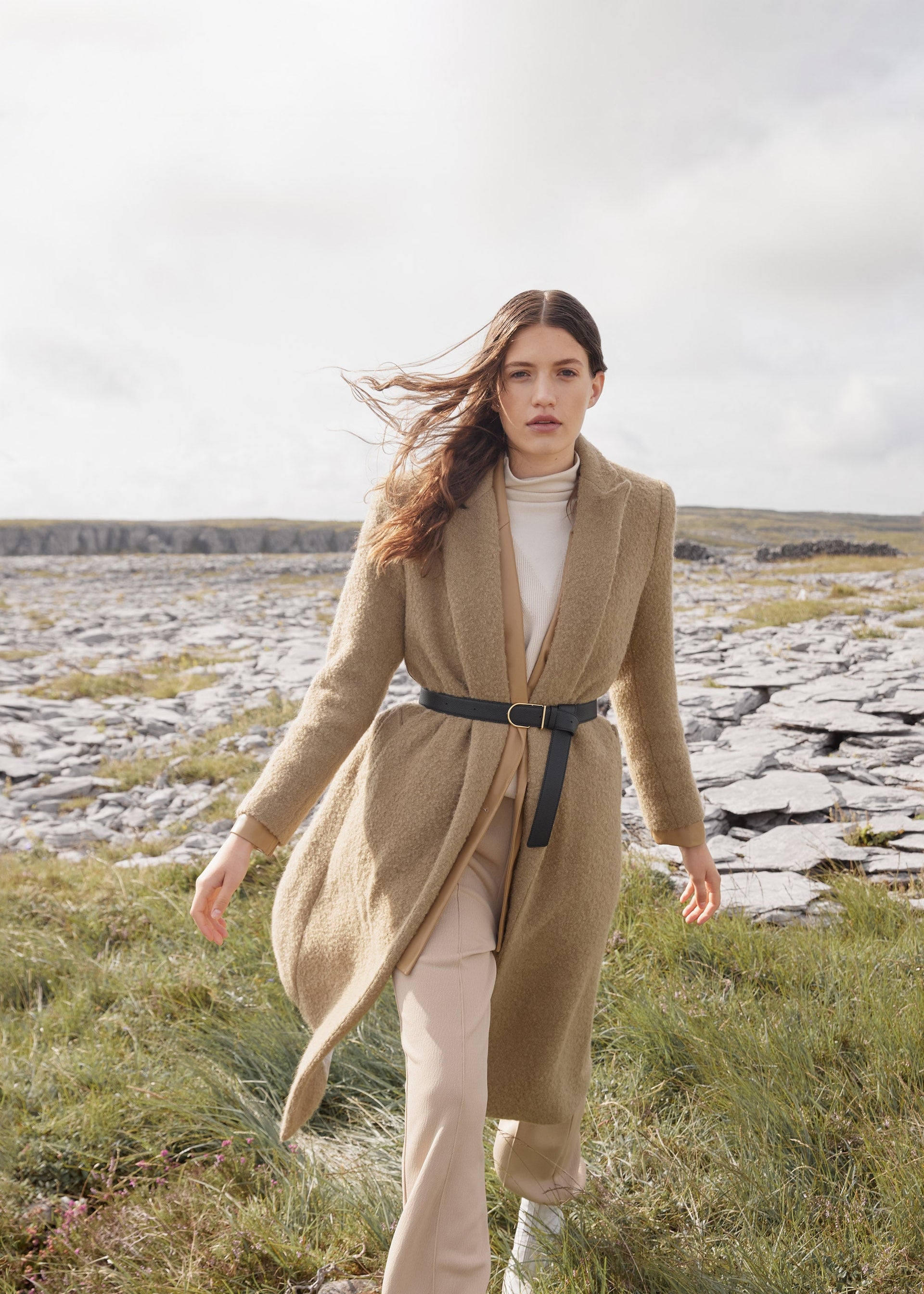 Cintura Umi - Nero Granulata