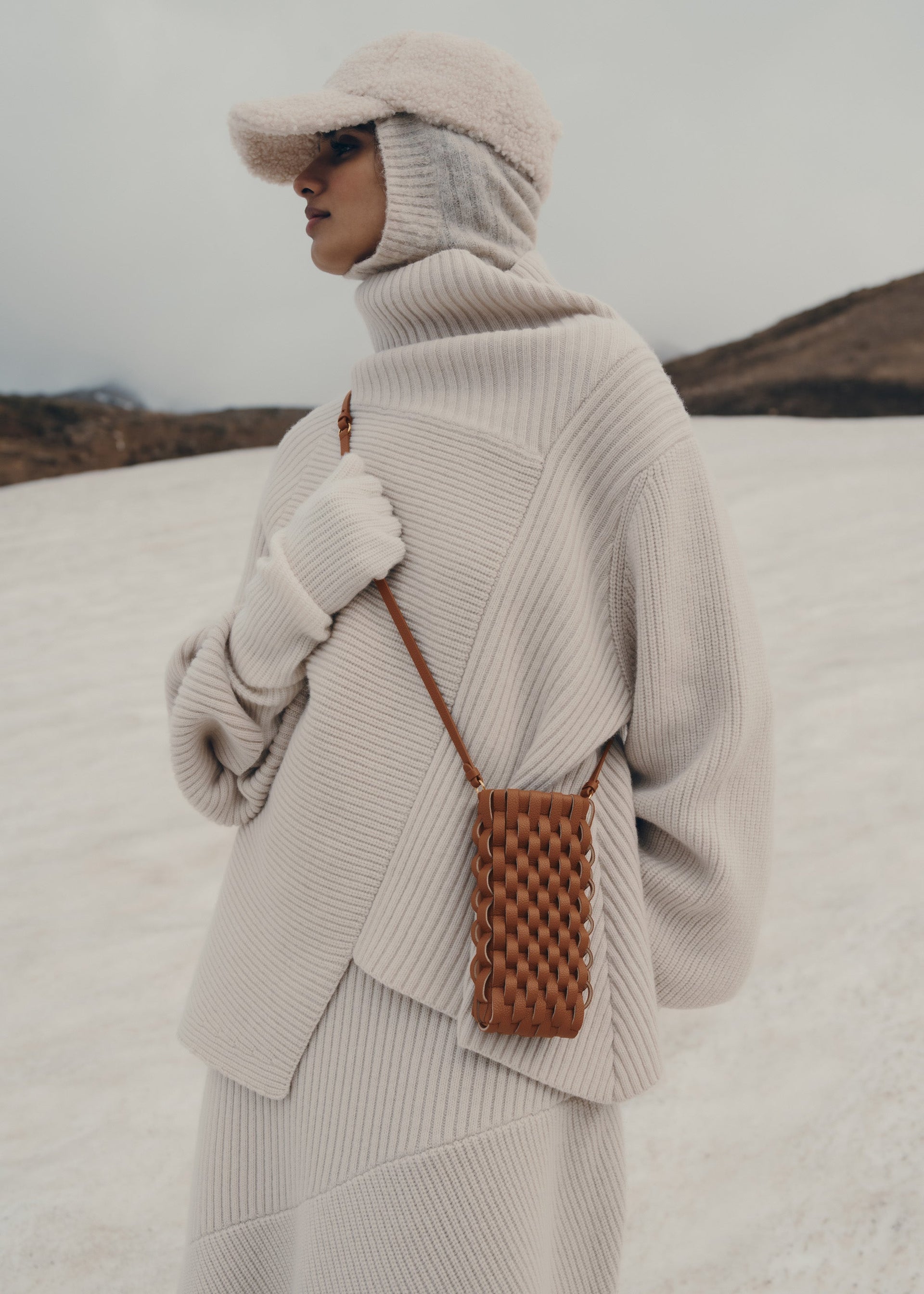 Custodia per Telefono Onda - Cognac