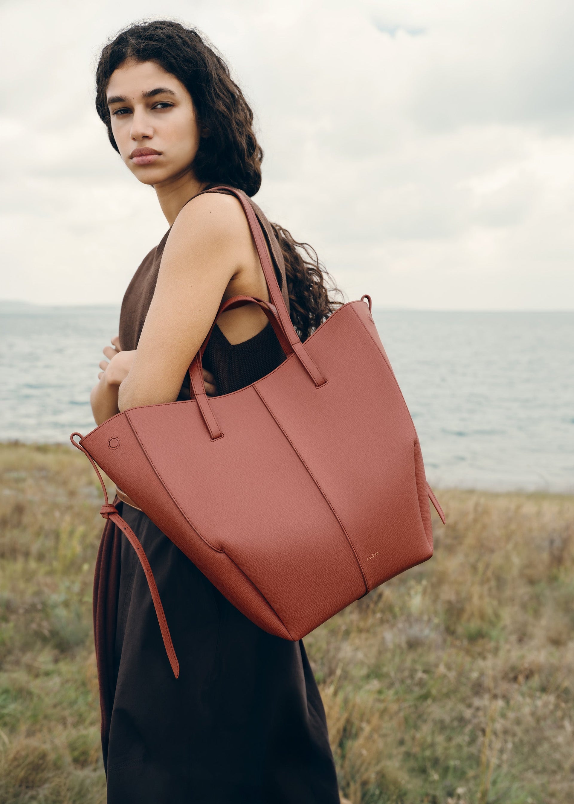Cyme Tote - Terracotta Granulada