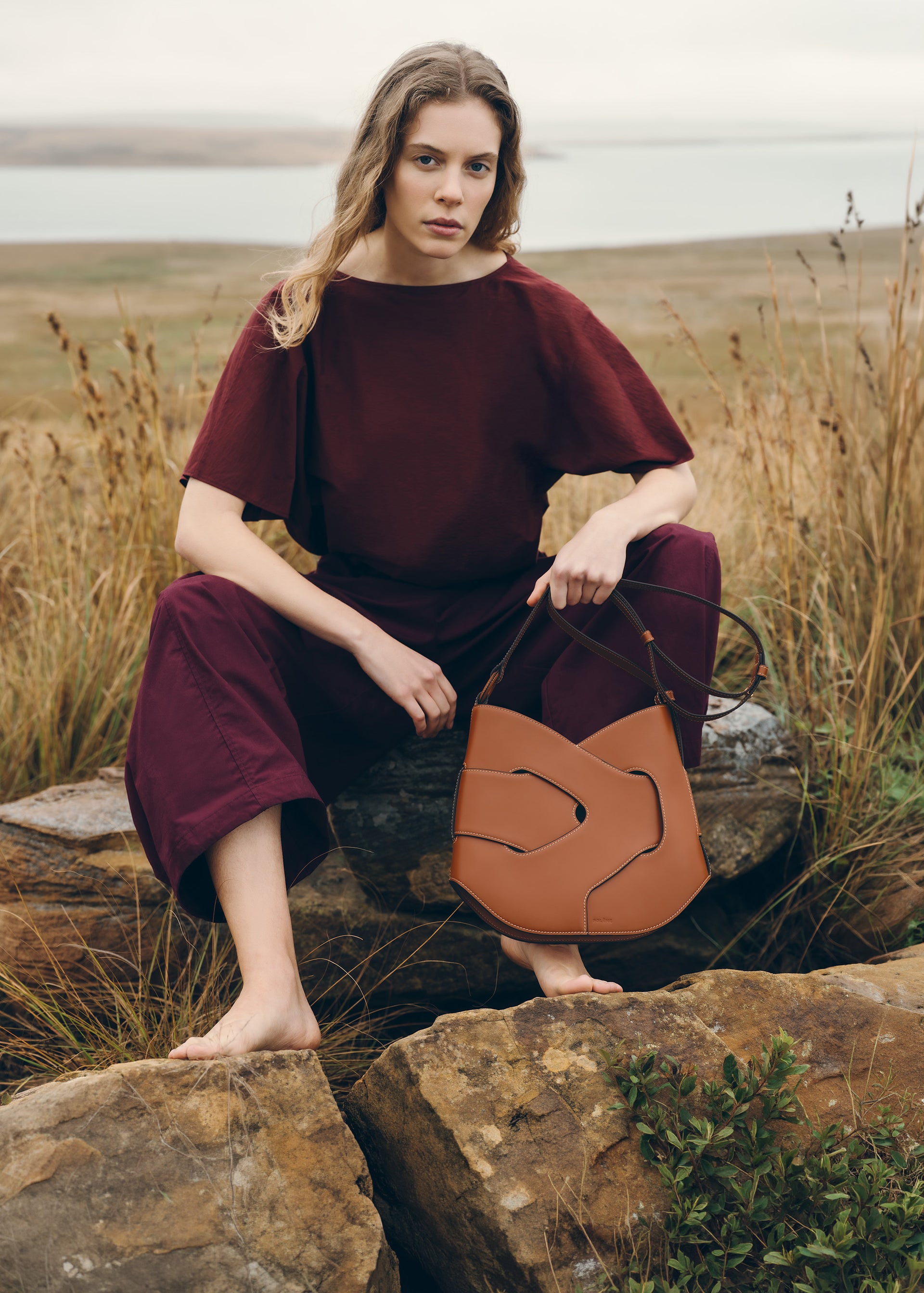 Nodde Hobo - Cognac Liscia