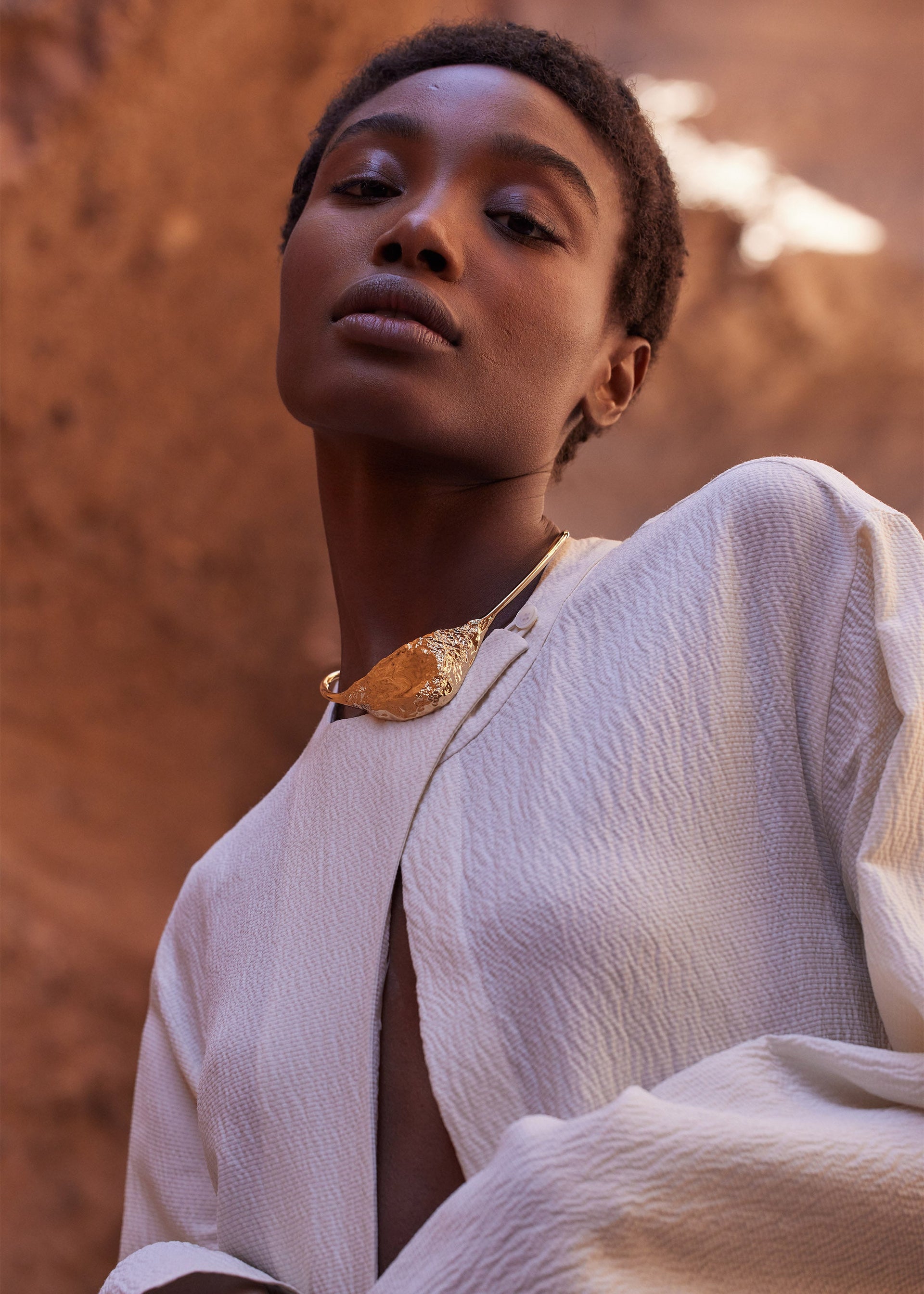 Collana Eroz - placcata oro 24 carati