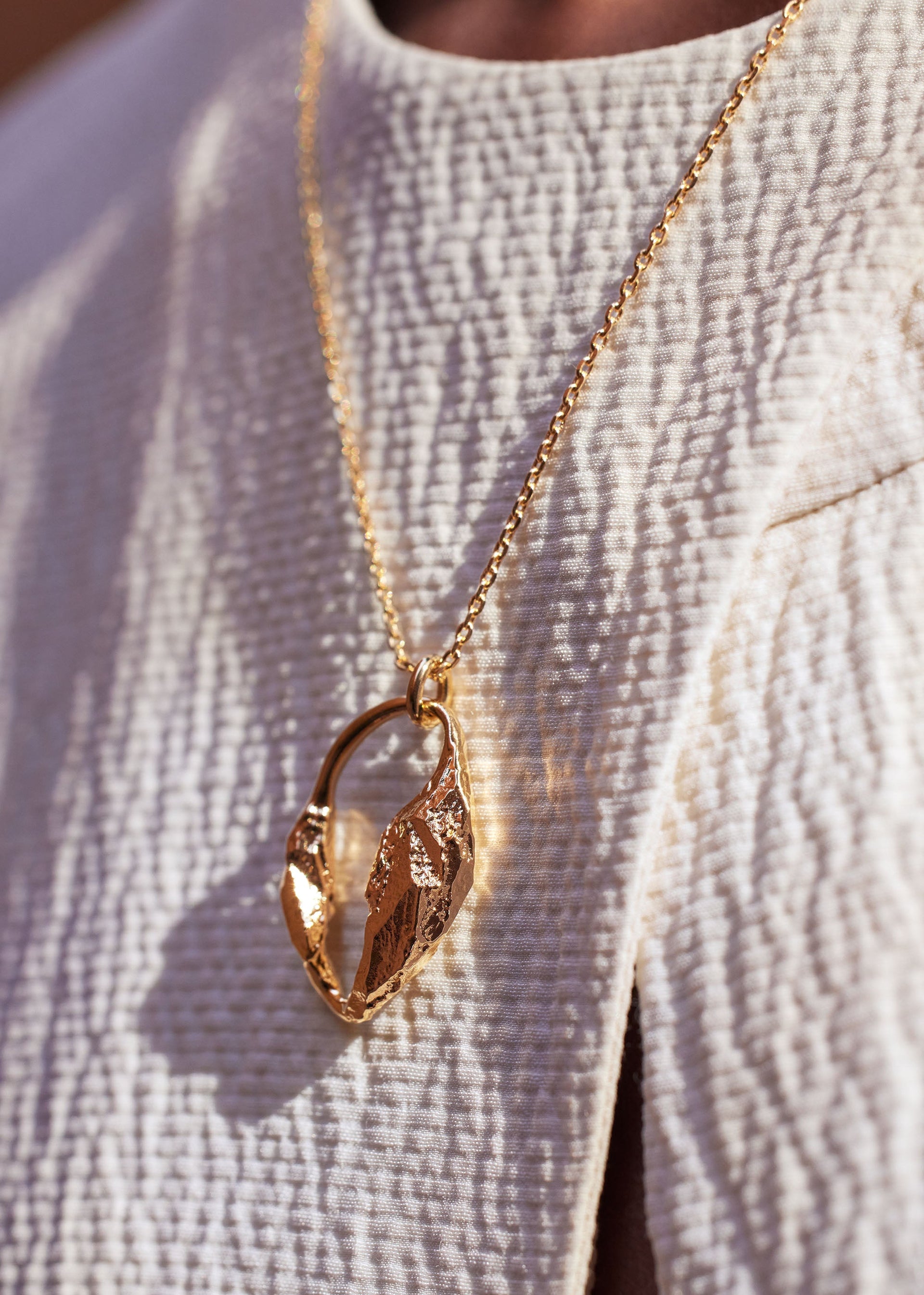 Pendente Eroz - placcata oro 24 carati