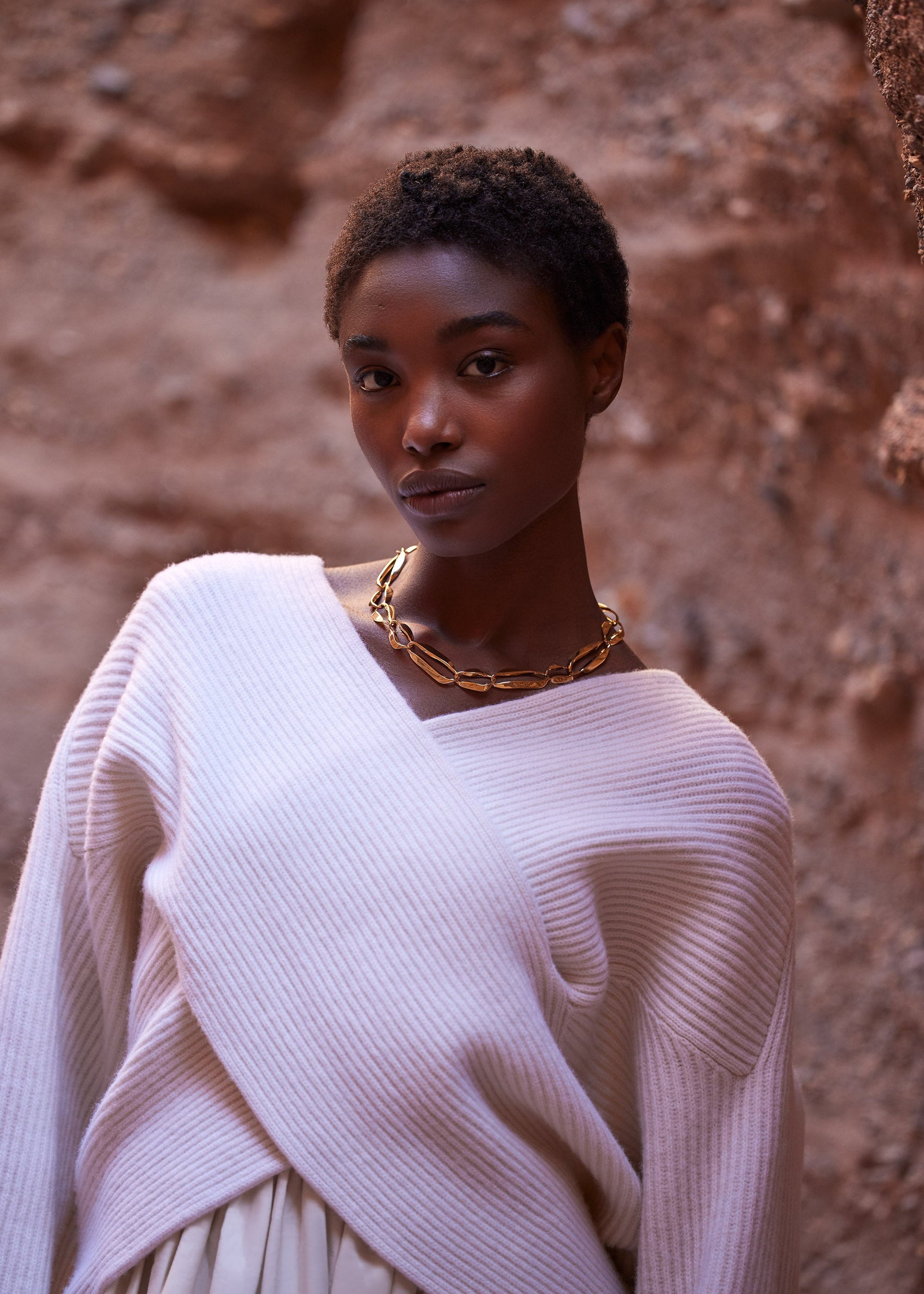 Catena Éole​ - placcata oro 24 carati