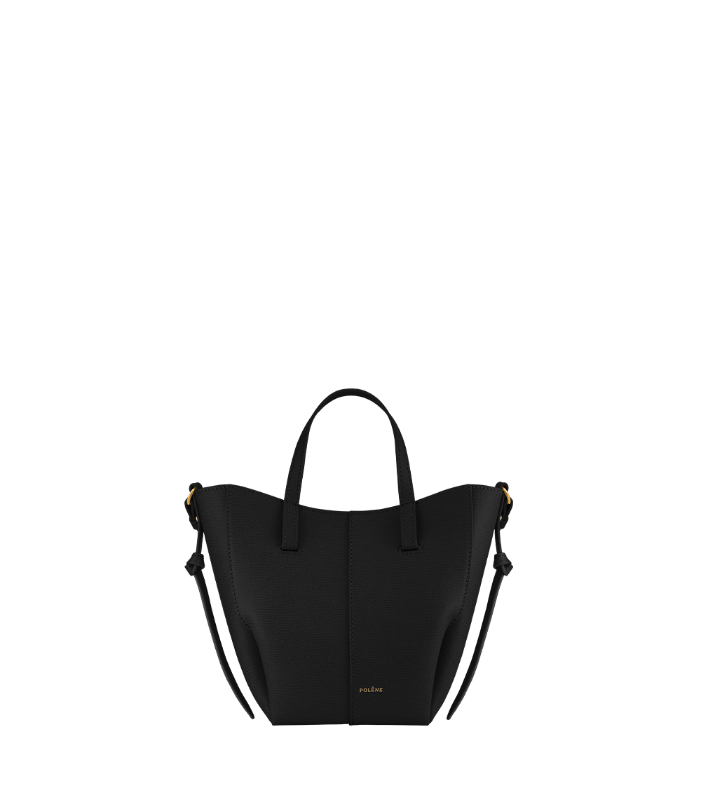 Cyme Tote Nano - Nero Granulata